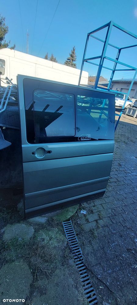 Szyba drzwi przesuwnych lewa strona vw t5 t6 - 1