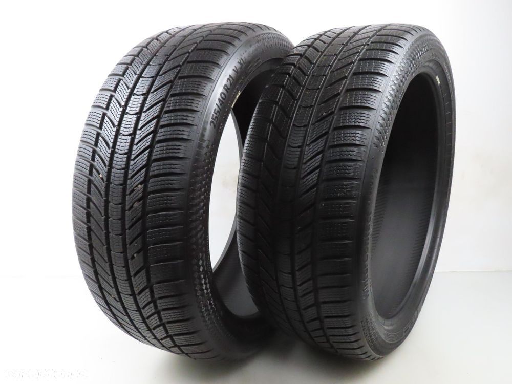 2x 255/40R21 OPONY ZIMOWE UŻYWANE Continental WinterContact TS 870 P 102V - 1