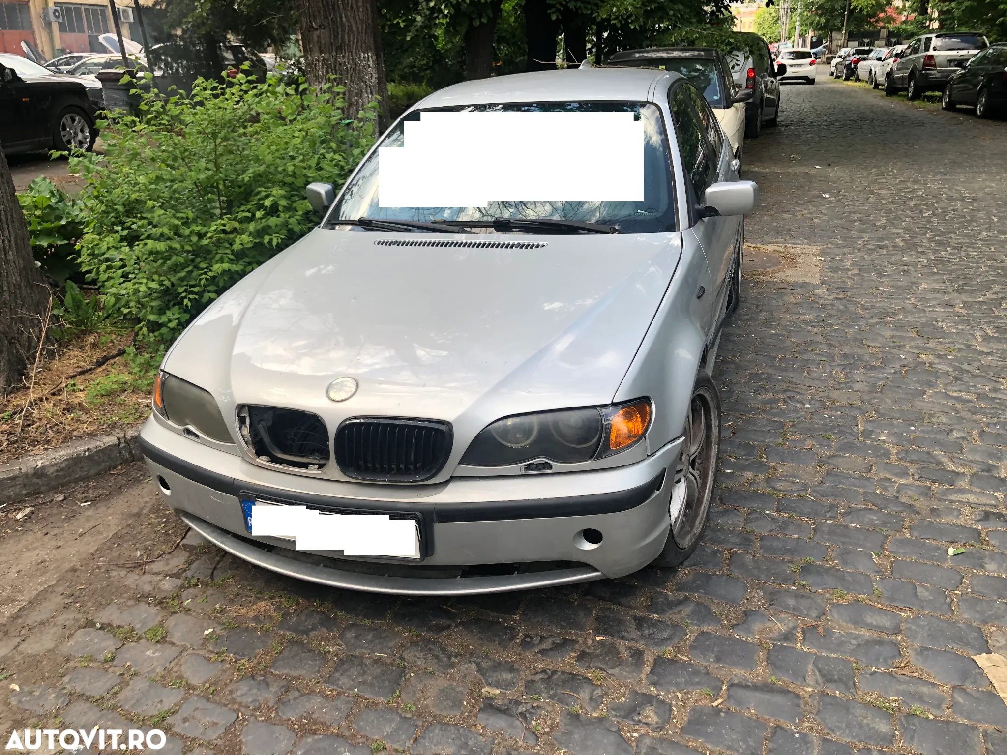 Dezmembrez Bmw Seria 3 E46 320D 150CP facelift gri argintiu 2002 navigatie color - 5