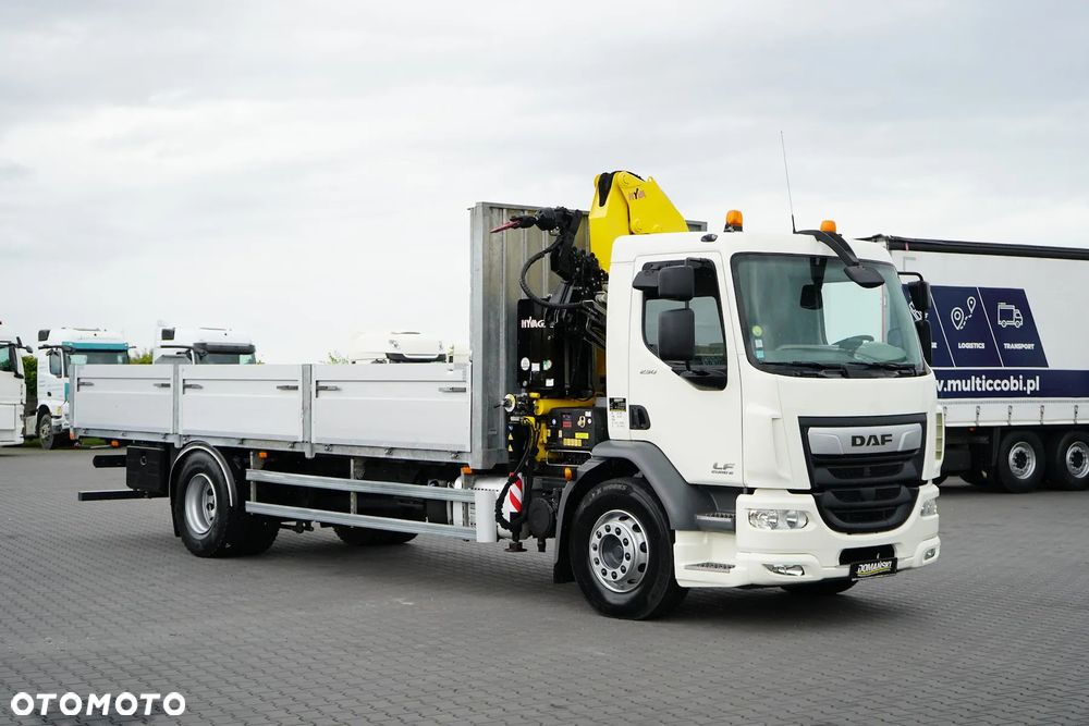 DAF LF / 250 / SKRZYNIOWY + HDS / HYVA HB-150 / PILOT / ROTATOR - 23
