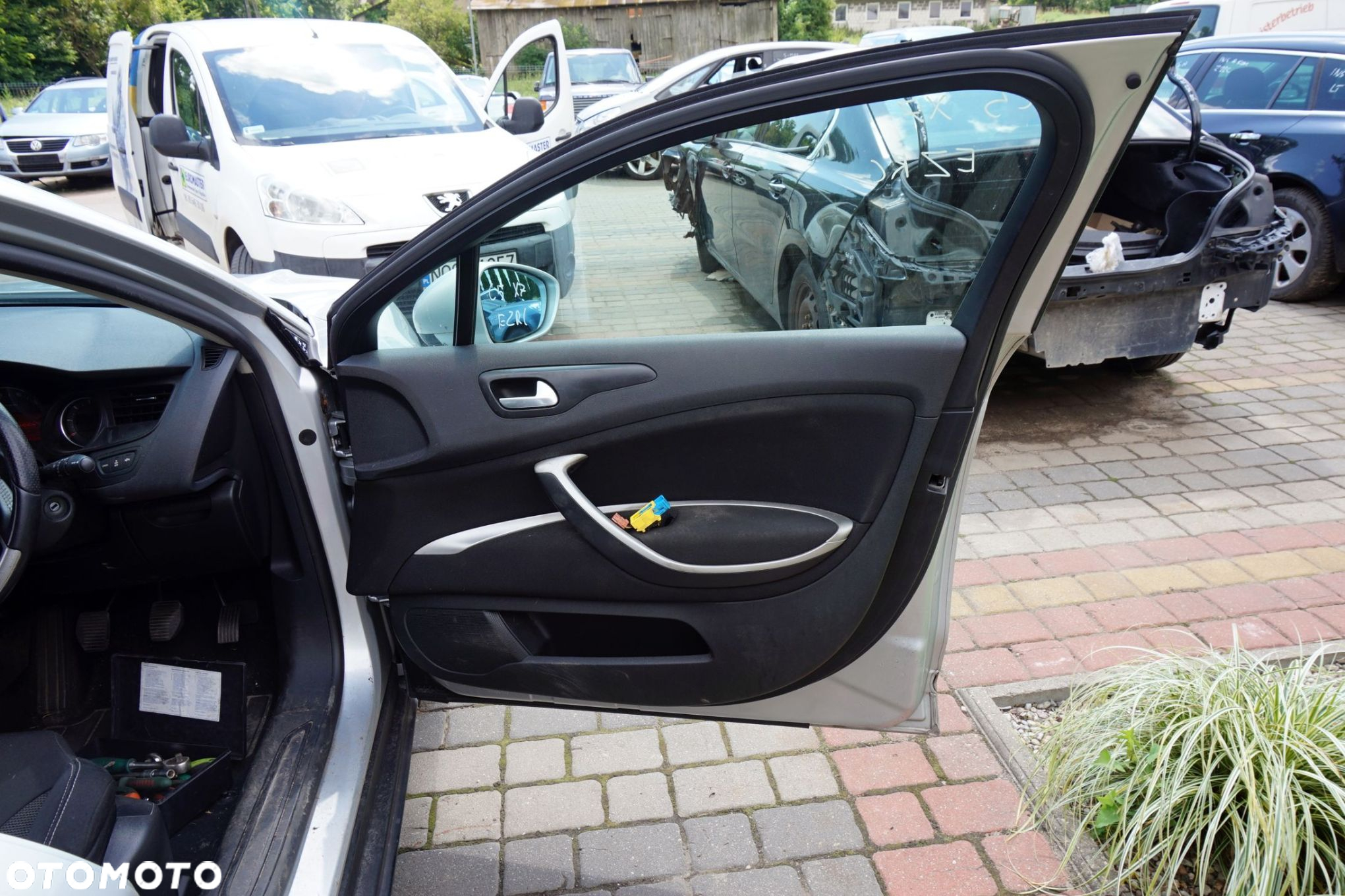 DRZWI PRZEDNIE PRAWE C5 III X7 SEDAN EZRC  SREBRNY CITROEN 2008-2017 - 7
