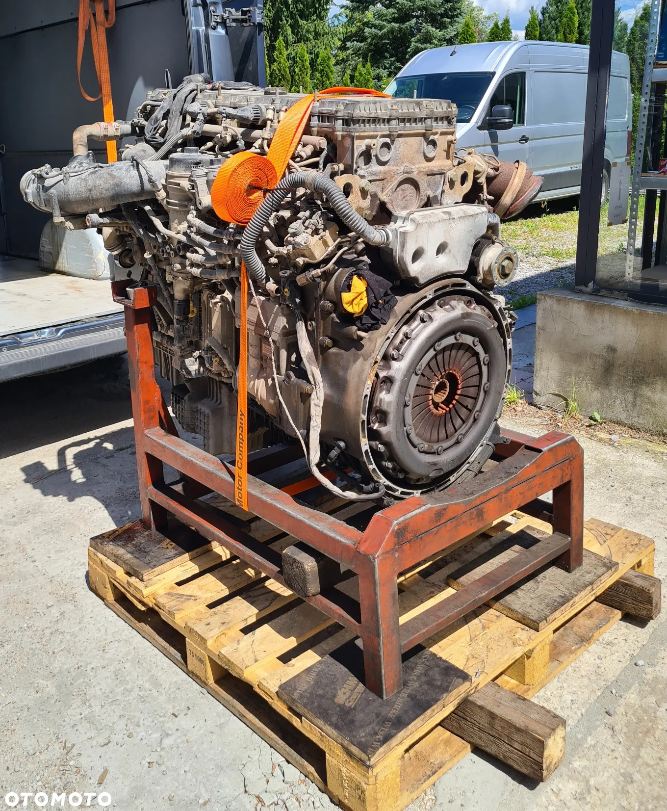 Kompletny silnik Mercedes Actros MP4 430km OM470 euro 6 - 2