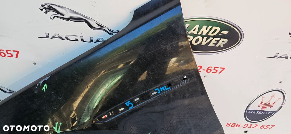 Jaguar XJ 351 Błotnik przód lewy Błotnik przedni lewy PEL Oryginalny lakier DO MALOWANIA - 12