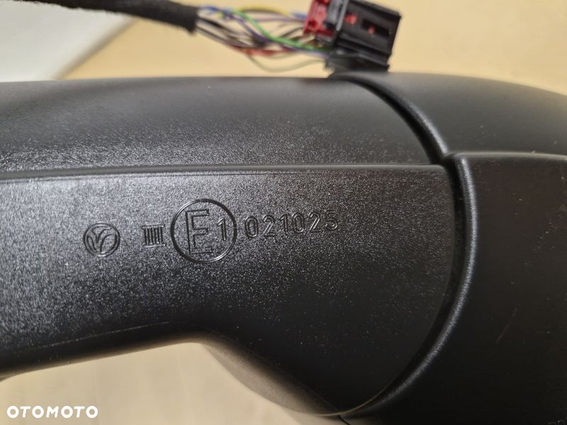 volkswagen touran ii 2 lusterko drzwi lewe lewy przód 13 pin 1t2857501 uk - 10