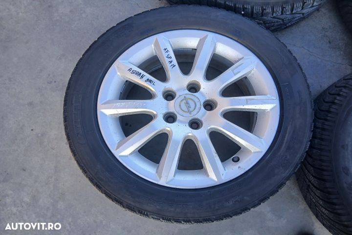 Jante aliaj cu anvelope 16 - set 205/55 R16 6.5JX16H2 ET37 205/55 R16 - 3