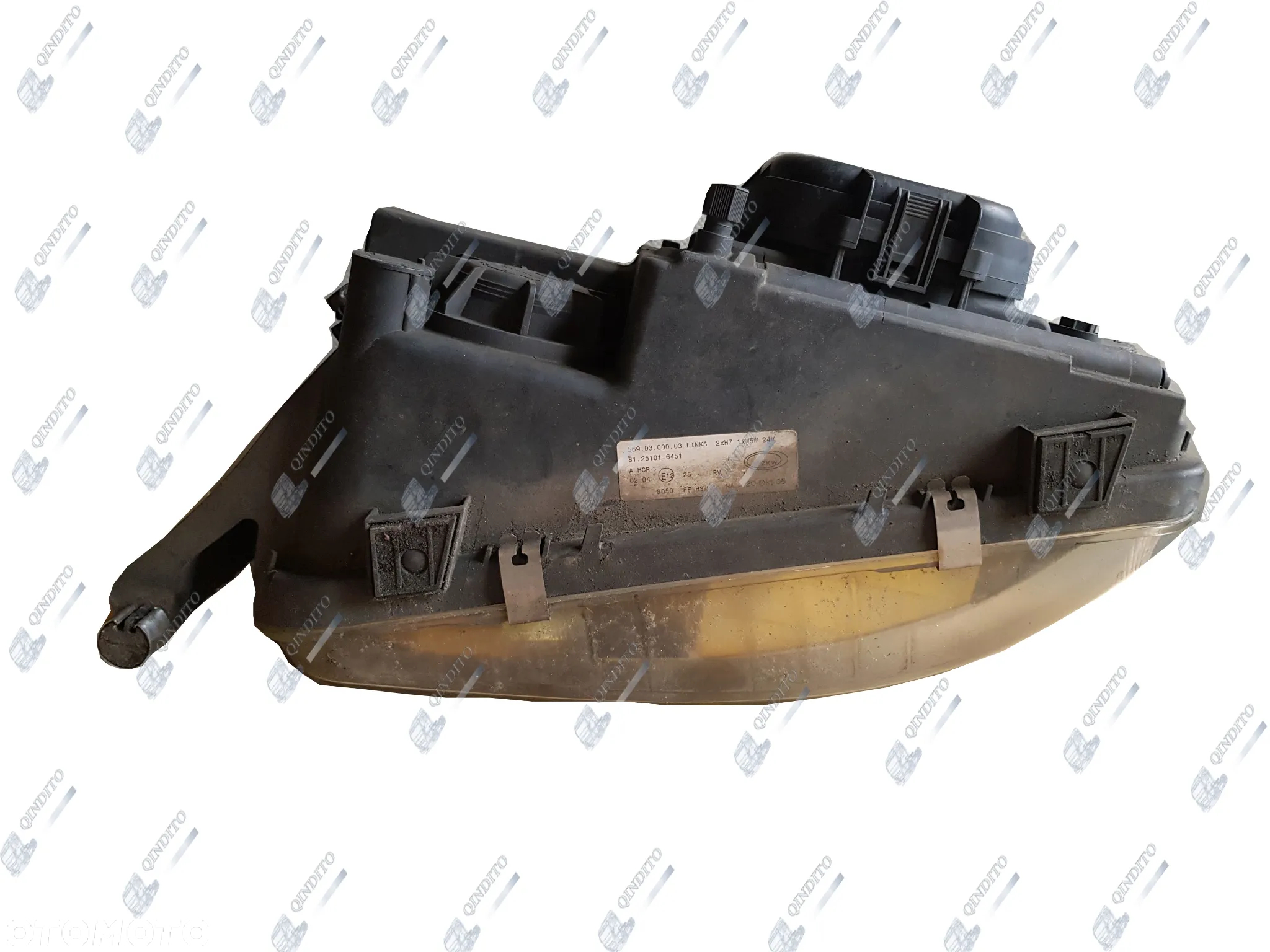 LAMPA REFLEKTOR LEWY PRZÓD MAN TGA TGL TGM 81251016451 - 2