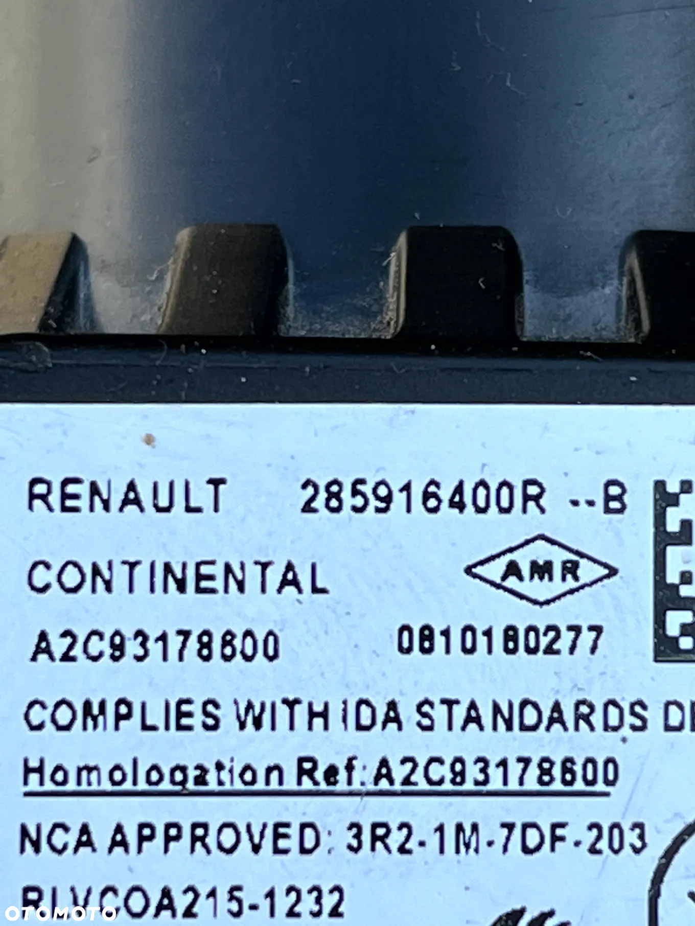 RENAULT CLIO V STACYJKA KLUCZYK 285916400R - 5
