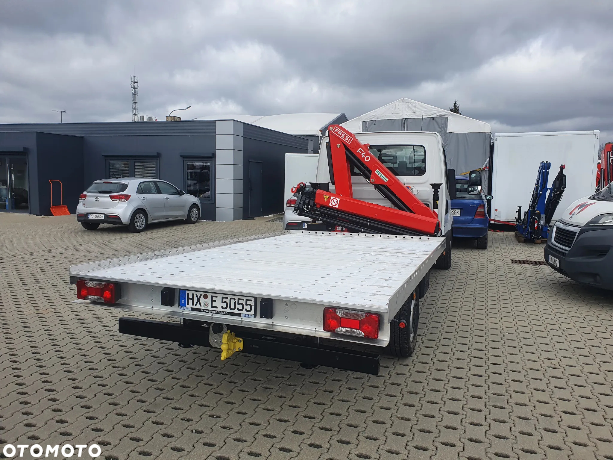 Iveco żuraw, HDS + montaż, do płyt warstwowych, okien, budowlanki - 23