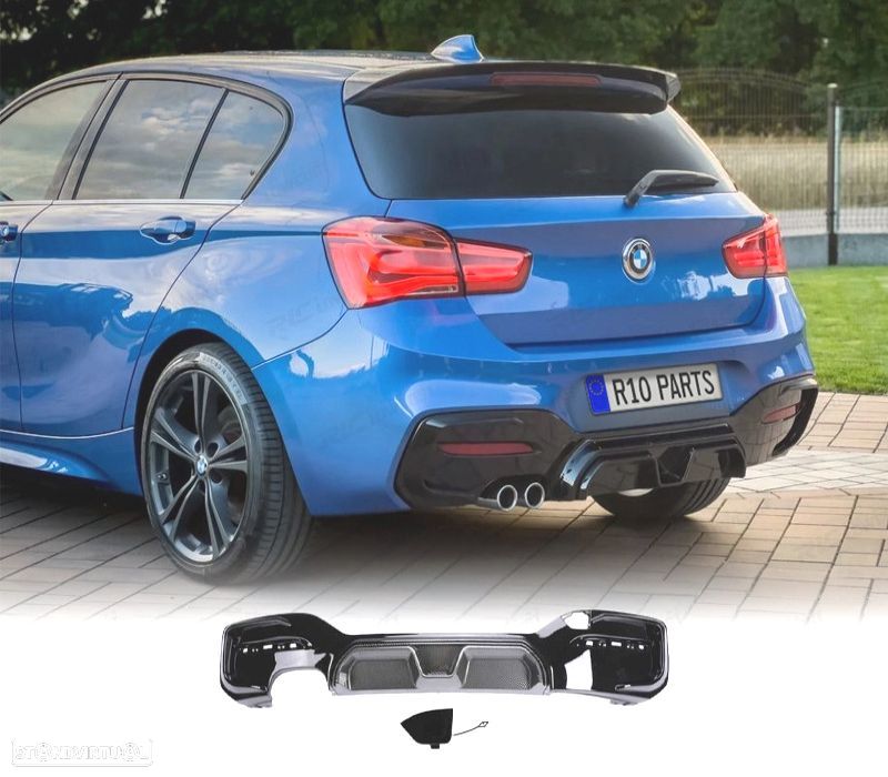 DIFUSOR BMW F20 LCI 15-19 LOOK CS CARBONO OO--- - 1