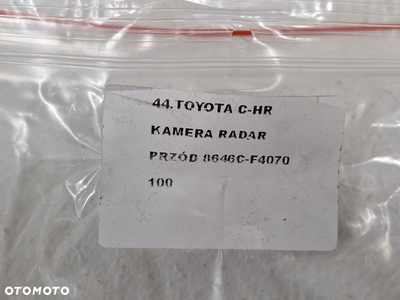 TOYOTA C-HR CHR 1 I KAMERA PRZÓD PRZEDNIE RADAR 8646C-F4070 - 7