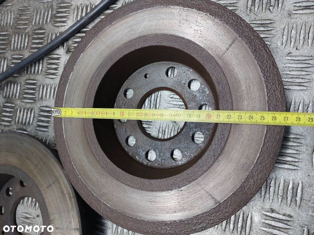 TARCZE HAMULCOWE TYŁ + KLOCKI + ZACISKI VOLKSWAGEN GOLF VI - 7