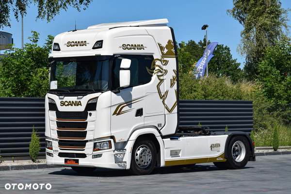 Scania S500 / FULL AIRMATIC / RETARDER / ACC / LEDY / 2 ZBIORNIKI PALIWA / FULL SPOILERY / SERWISOWANA / SPROWADZONA