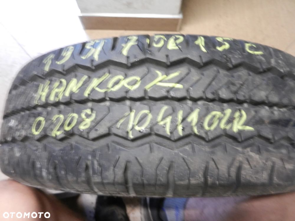 Opona pojedyńcza 195/70r15c hankook radial ra08 9,8mm lato - 1