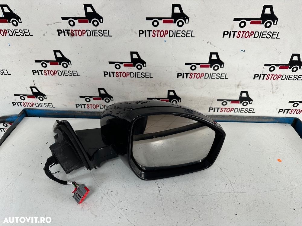 Oglinda dreapta completa Land Rover RANGE ROVER EVOQUE 8 fire 2011 2012 2013 2014 2015 2016 2017 2018 negru - 1