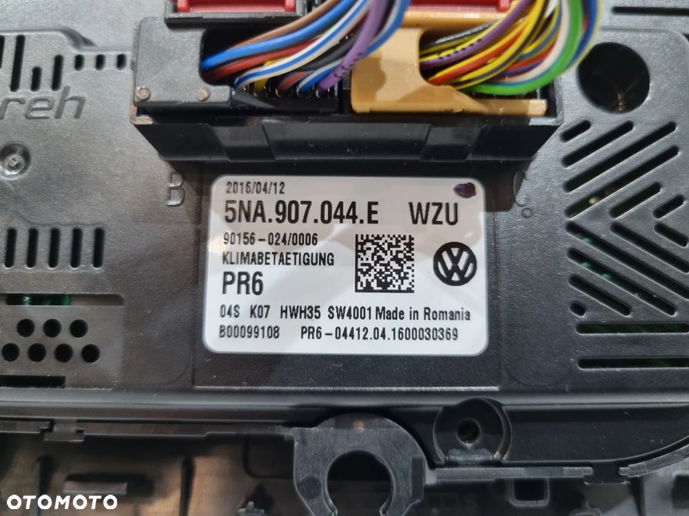 VW TIGUAN II 5N PANEL KLIMATYZACJI 5NA907044E - 5