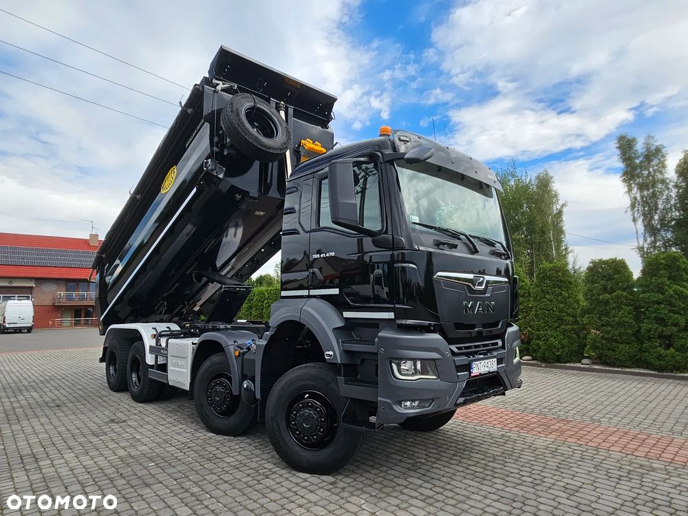 MAN TGS 41.470 8X8 WYWROTKA MEILLER KIPPER SALON PL Przeb.tylko 62tyś.km - 3