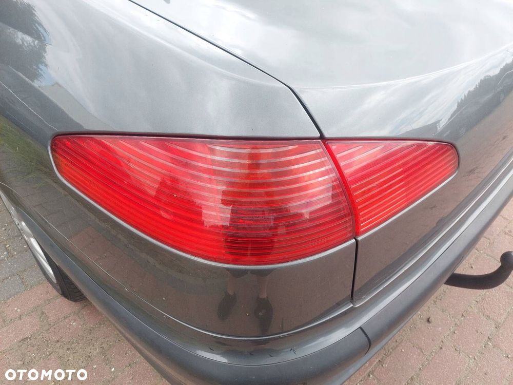 KOMPLETNY TYŁ KLAPA ZDERZAK LAMPA  PEUGEOT 607 I - 4