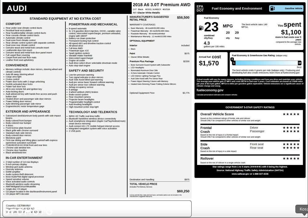 Audi A6 Limousine - 39