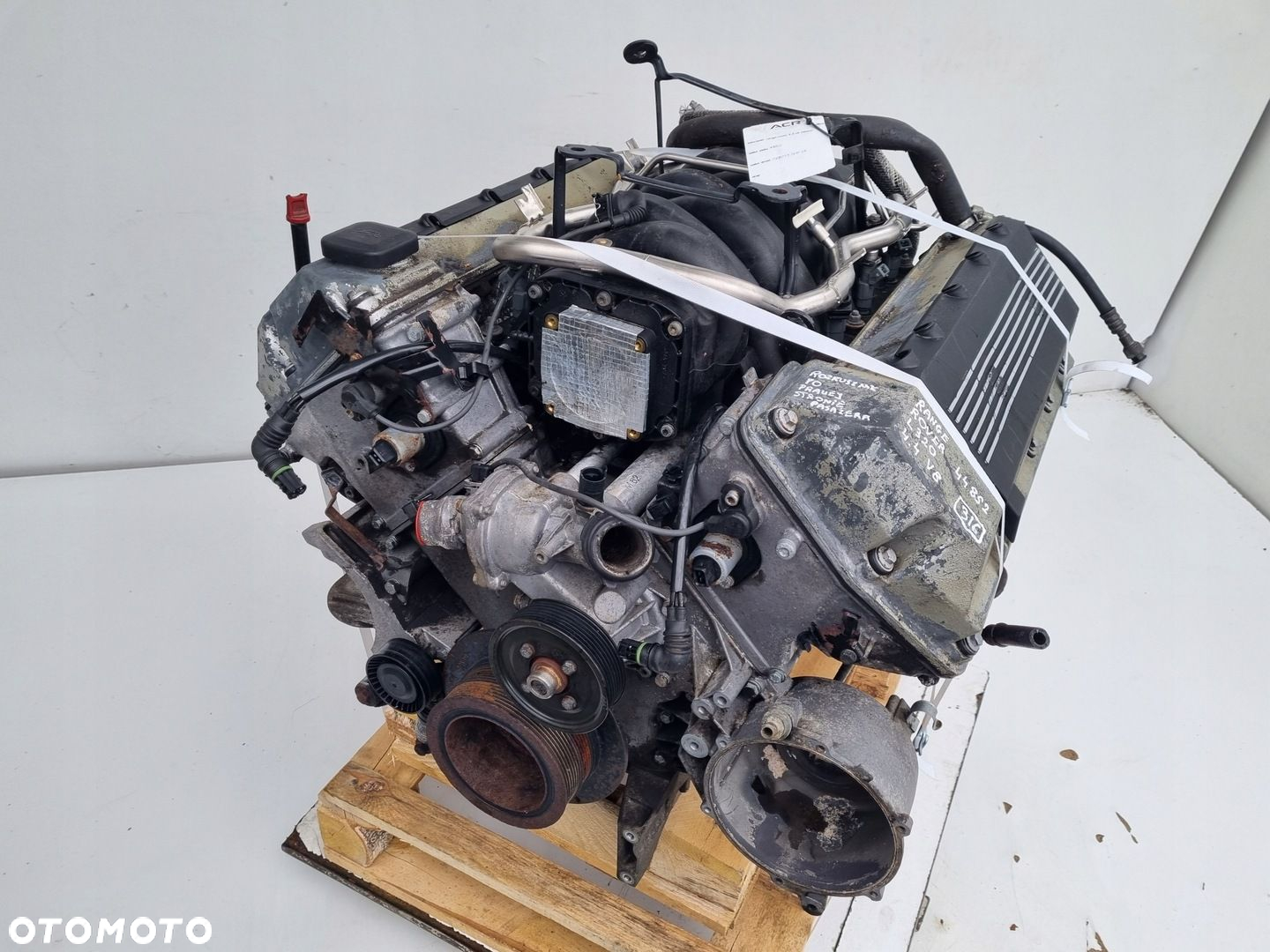 SILNIK KOMPLET Land Rover Range Rover III L322 4.4 V8 286KM 448S2 M62B44 - 8