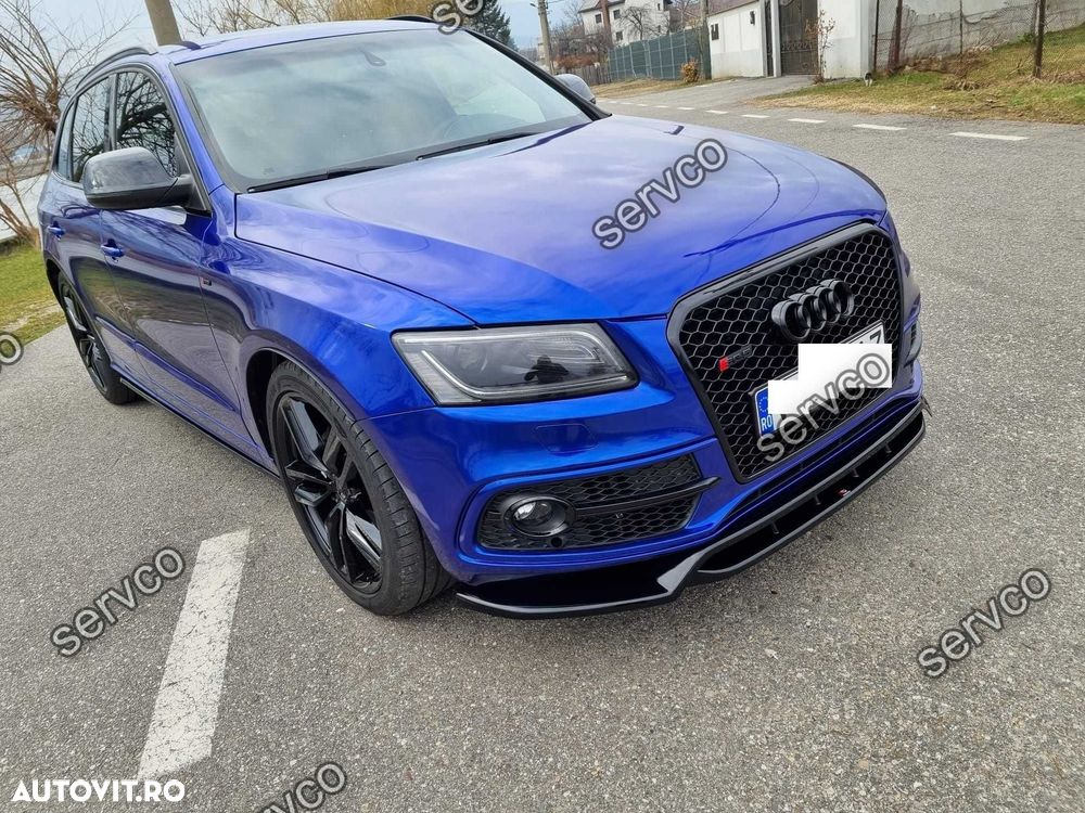 Prelungire bara fata Audi SQ5 Mk1 (8R) 2012-2017 v2 - Maxton Design - 8