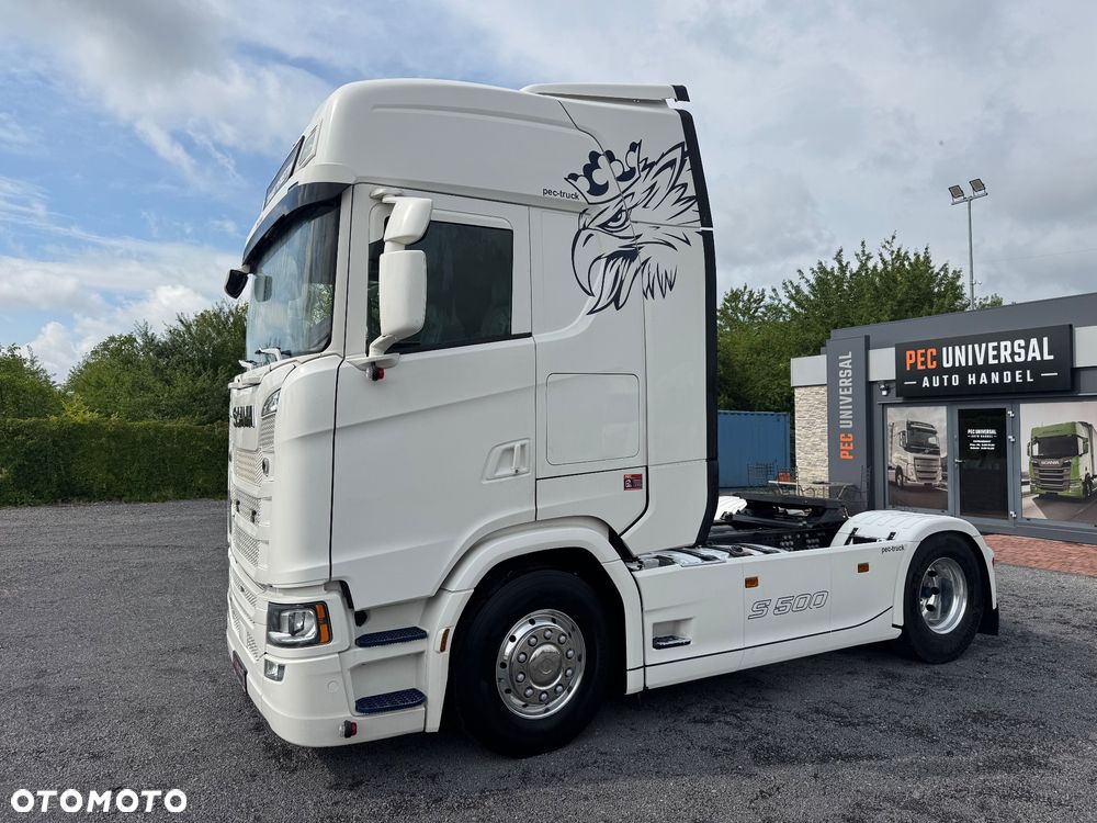 Scania S500 / Automat / Retarder / Klima / Navi / Led / P + T poduszki / Super Stan / z Francji - 9