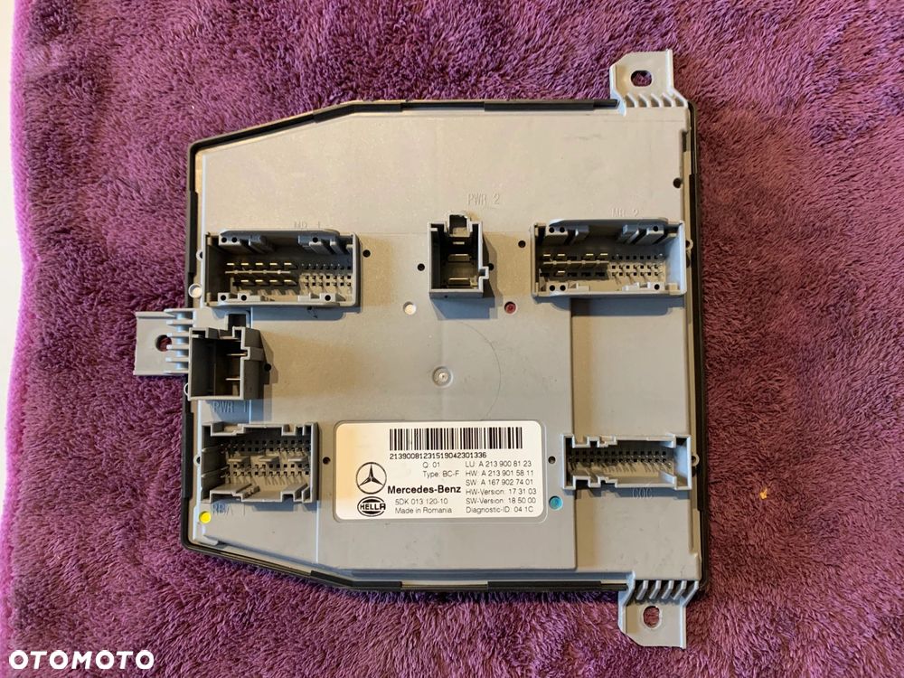 MODUŁ KOMFORTU MERCEDES CLS W257 E-KLASA W213 KOMBI A2139008123 - 1