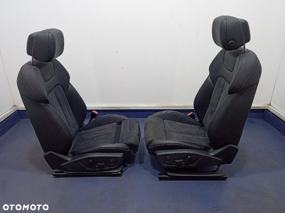 AUDI A6 C8 18-21 SEDAN FOTELE KOMPLET ALCANTARA EUROPA - 13
