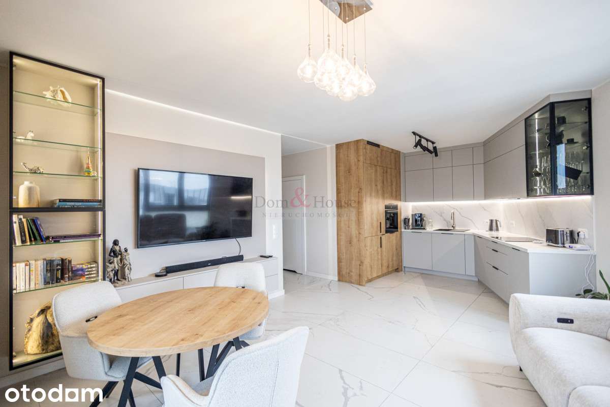 Apartament Żurawie 3 pokoje 8. piętro loggia