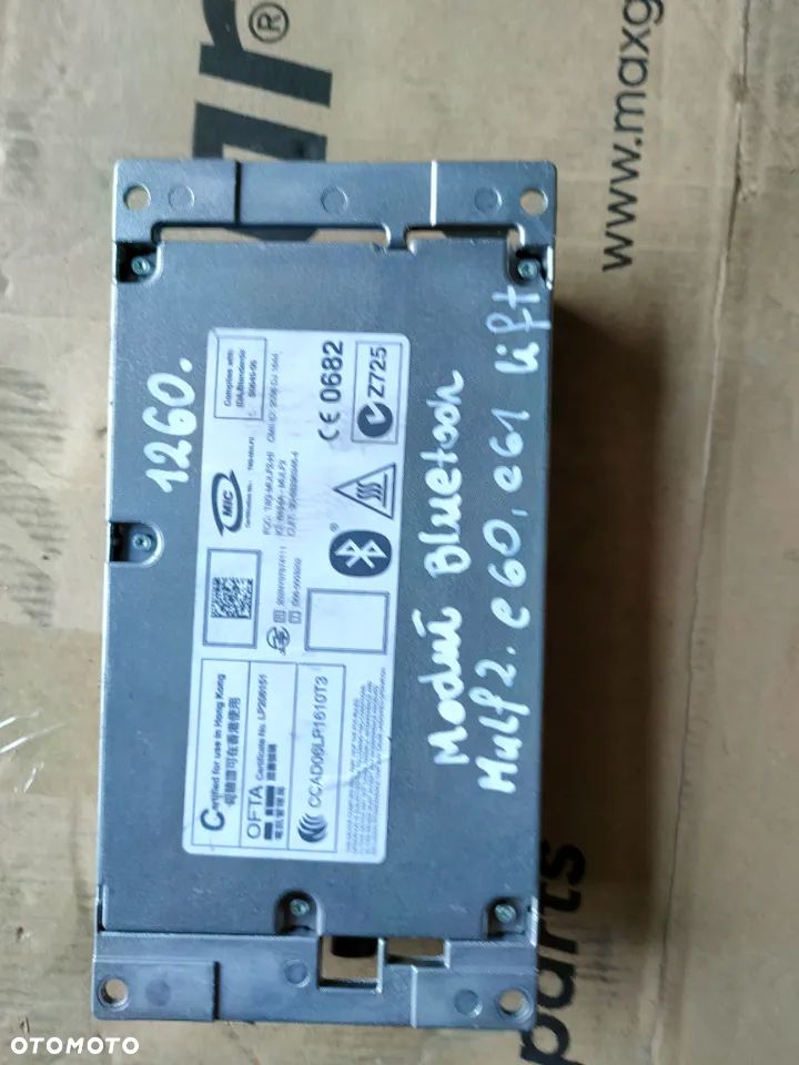 Moduł, sterownik Mulf 2, bluetooth BMW e 60, e 61 lift - 2