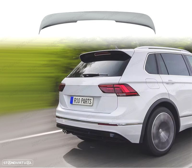 SPOILER DE TETO VOLKSWAGEN VW TIGUAN 17-20 LOOK R-LINE - 1