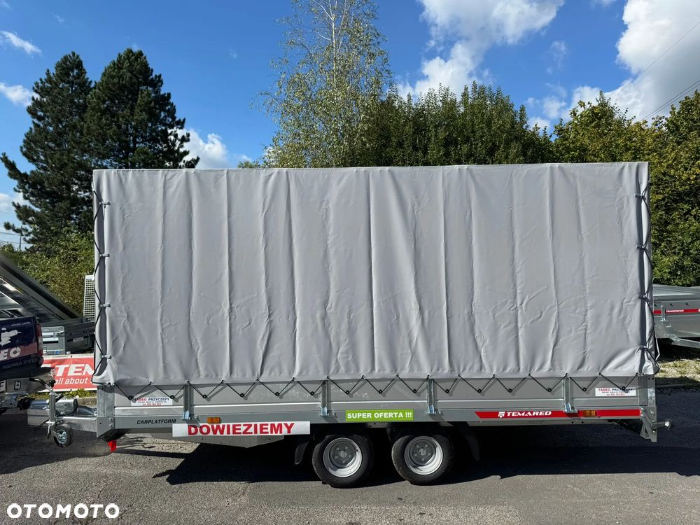 TEMARED CARPLATFORM 4021/2 2,7T stelaż+plandeka 406x211x178 - 9