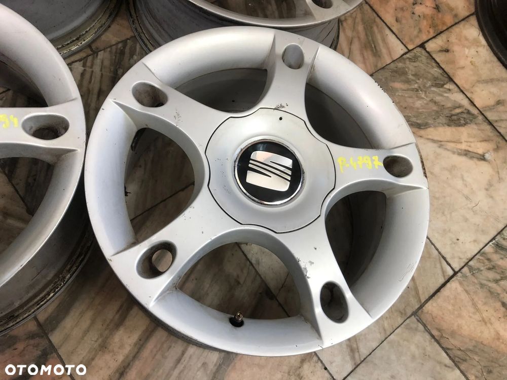 Felgi Aluminiowe Alufelgi R16 5x100 57,1 ET 42- Komplet -Seat Toledo- Gwarancja Wysyłka Montaż - 5