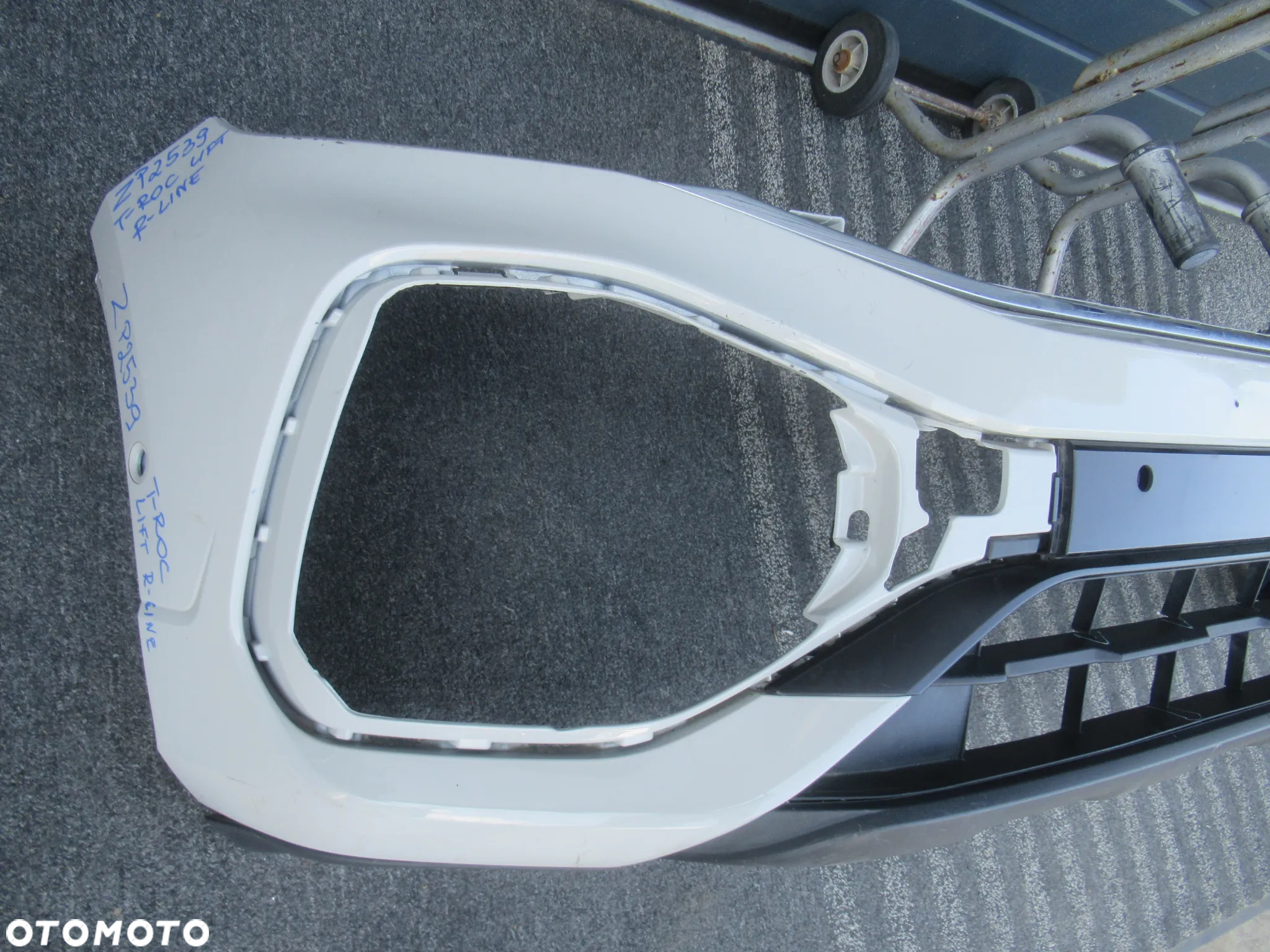 ZDERZAK PRZEDNI PRZÓD VW T-ROC R-LINE LIFT 2GA 2GA807217AS 2GA807221AS 2021 - 11