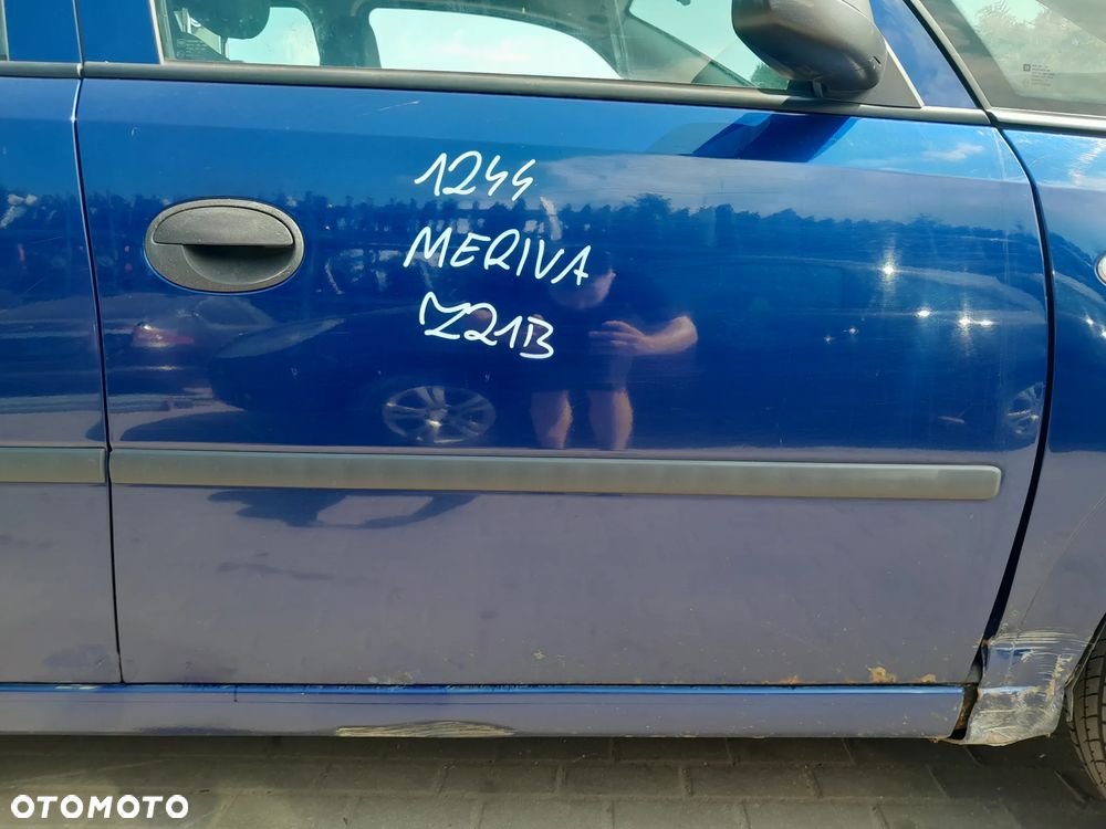 OPEL MERIVA DRZWI PRAWE PRZEDNIE PRAWY PRZÓD KOLOR: Z21B - 1