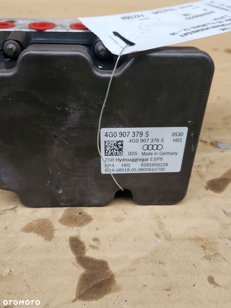 pompa hamulcowa abs 4g0907379s 4g0614517ak audi a6 a7 c7 nr 421208 - 4