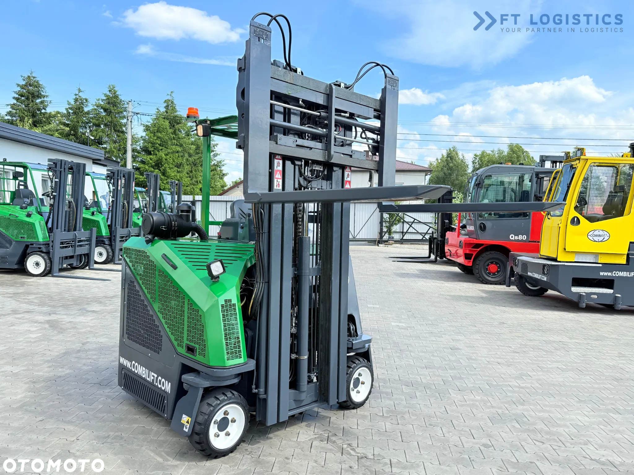Combilift CB2500 / DIESEL / TRIPLEX / WYDŁY WYSUWNE / 5500MM / WOLNY SKOK / PRZESUW WIDEŁ / POZYCJONER / JAK NOWY - 26