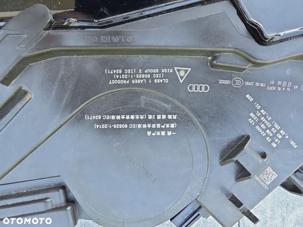 AUDI Q7 SQ7 4M0 LIFT Lampy Kompletne Full Led Laser 4M0941085C 4M0941086C - 13