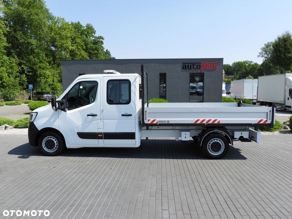 Renault MASTER WYWROTKA TROJSTRONNA PODWÓJNA KABINA DOKA 7 MIEJSC TEMPOMAT LEDY KLIMATYZACJA  165KM - 12