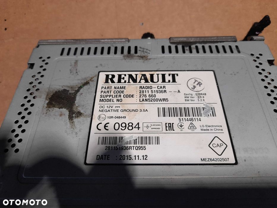 radio nawigacja wyświetlacz dacia duster i lift sandero ii oryginalne - 4