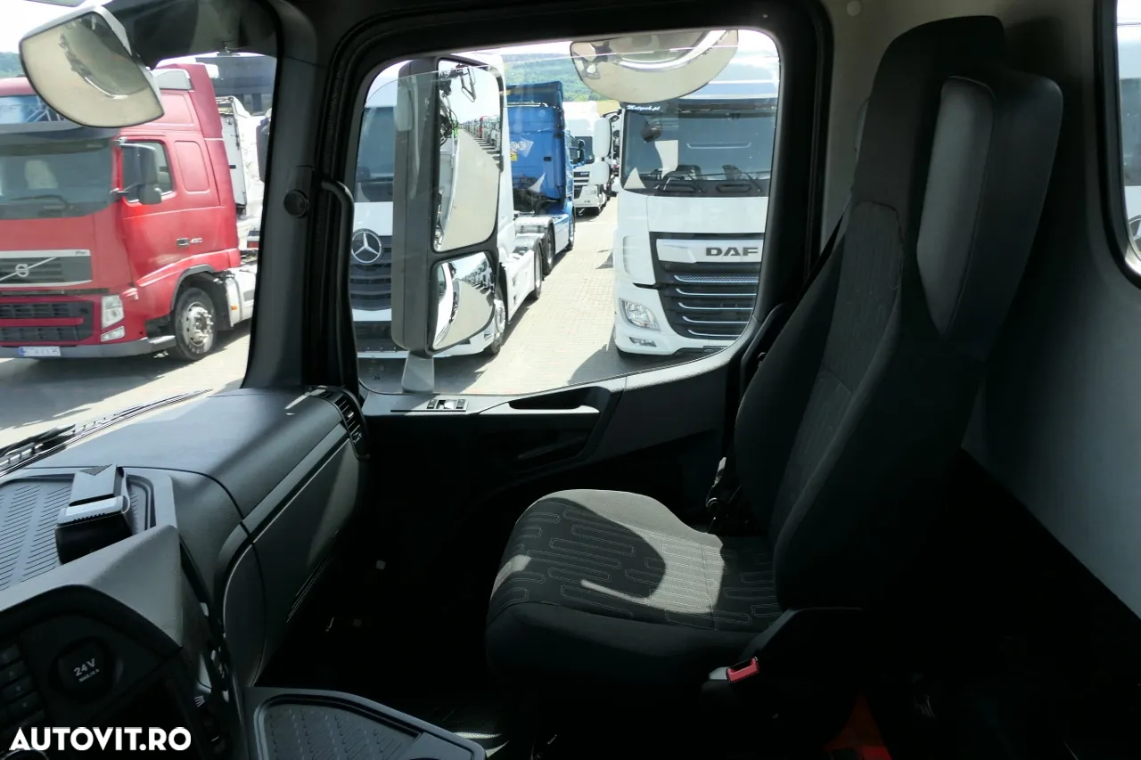 Mercedes-Benz AROCS 2633 / 6X4 / 6.55 M BOX + HDS HIAB 144 / RADIOCOMANDĂ / ROTATOR / FURCI - 31