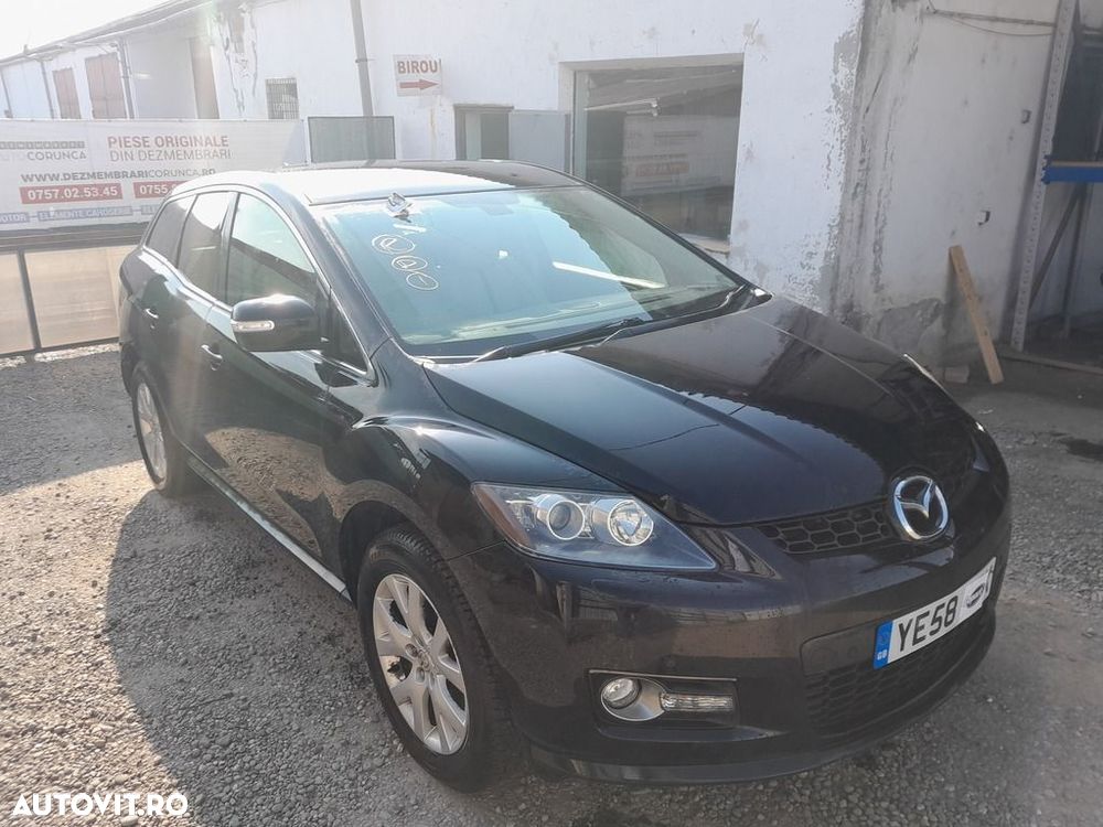 Bara fata Mazda CX - 7 2006 - 2012 Negru (541) model cu spalatoare far MODEL BENZINA - 12