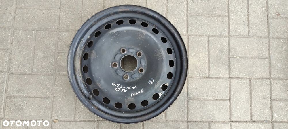 FELGI STALOWE 5x108 6,5Jx16 CALI ET50 FORD FOCUS MK3 CMAX VOLVO V50 4 SZTUKI KOMPLET - 2