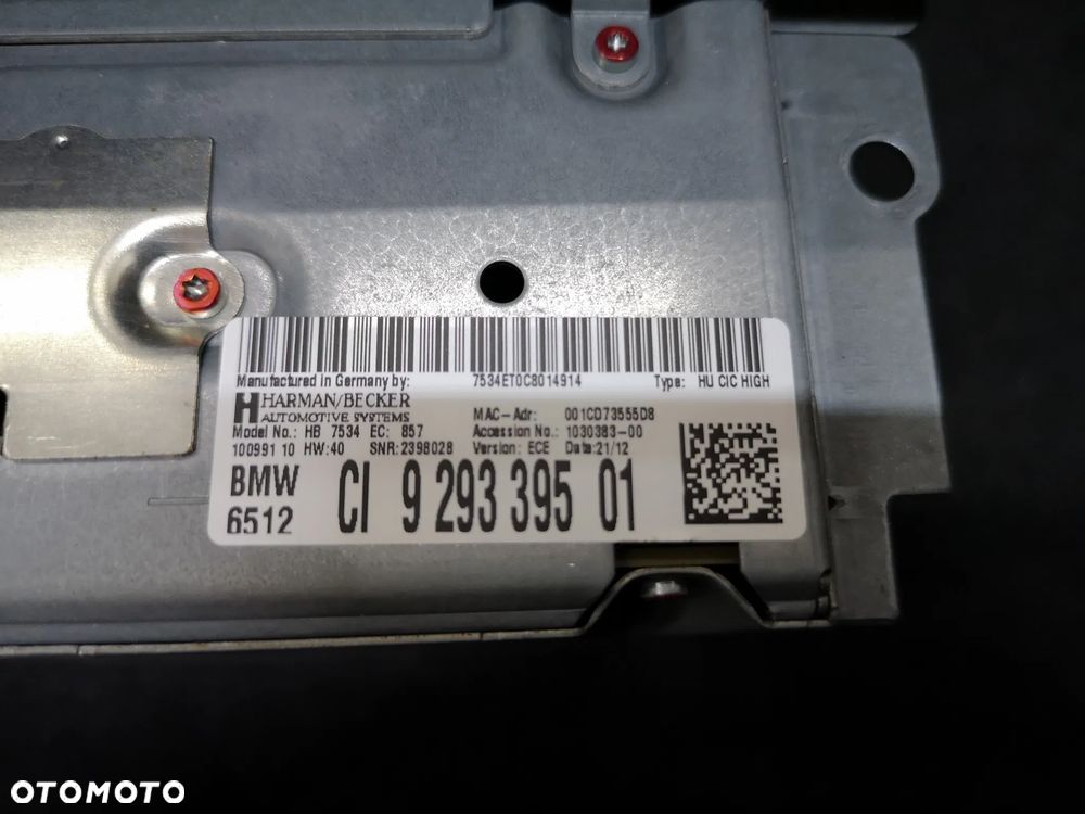 RADIO NAWIGACJA KOMPLET DUŻY WYŚWIETLACZ WIĄZKA IDRIVE 9293395 - 19