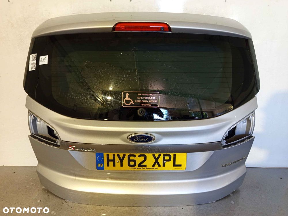 + KLAPA TYŁ TYLNA BAGAŻNIKA FORD S MAX S-MAX LIFT FL H8 SREBRNY - 1