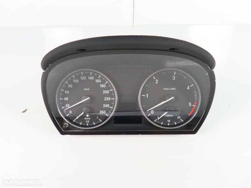 Conta-Quilómetros / Painel de Instrumentos / Quadrante Usado / Original BMW 3 (E... - 1