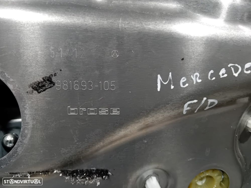 Elevador Vidro Porta Frente Direito Mercedes Class C W204 981693105 Original - 4