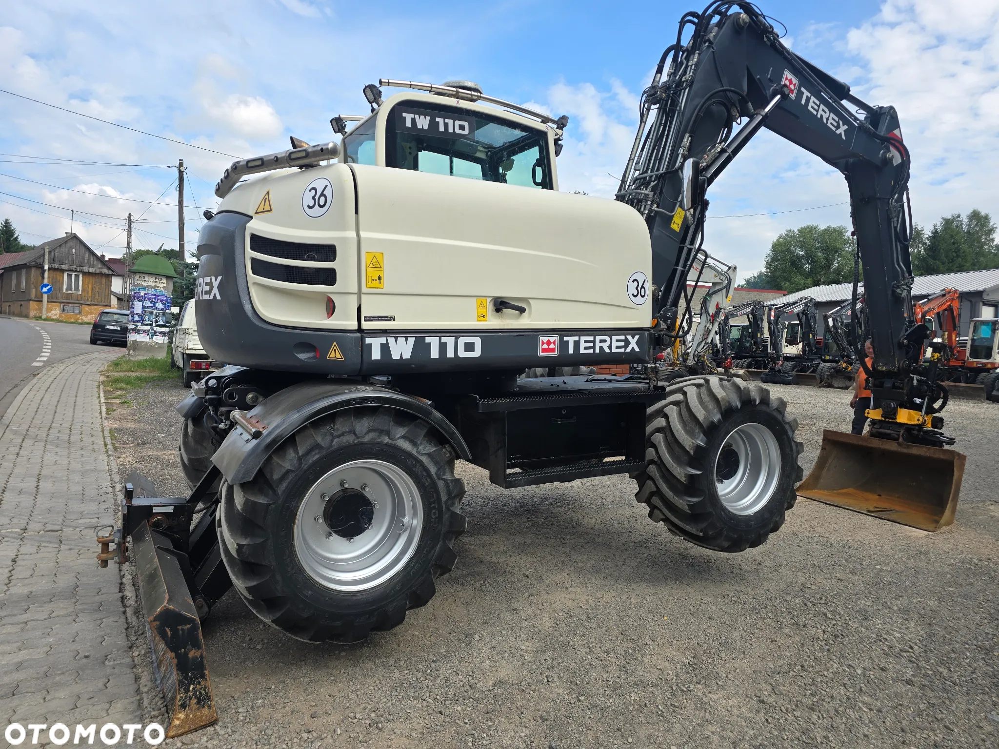 Terex TW 110 Full Opcja SVAB Engcon - 13