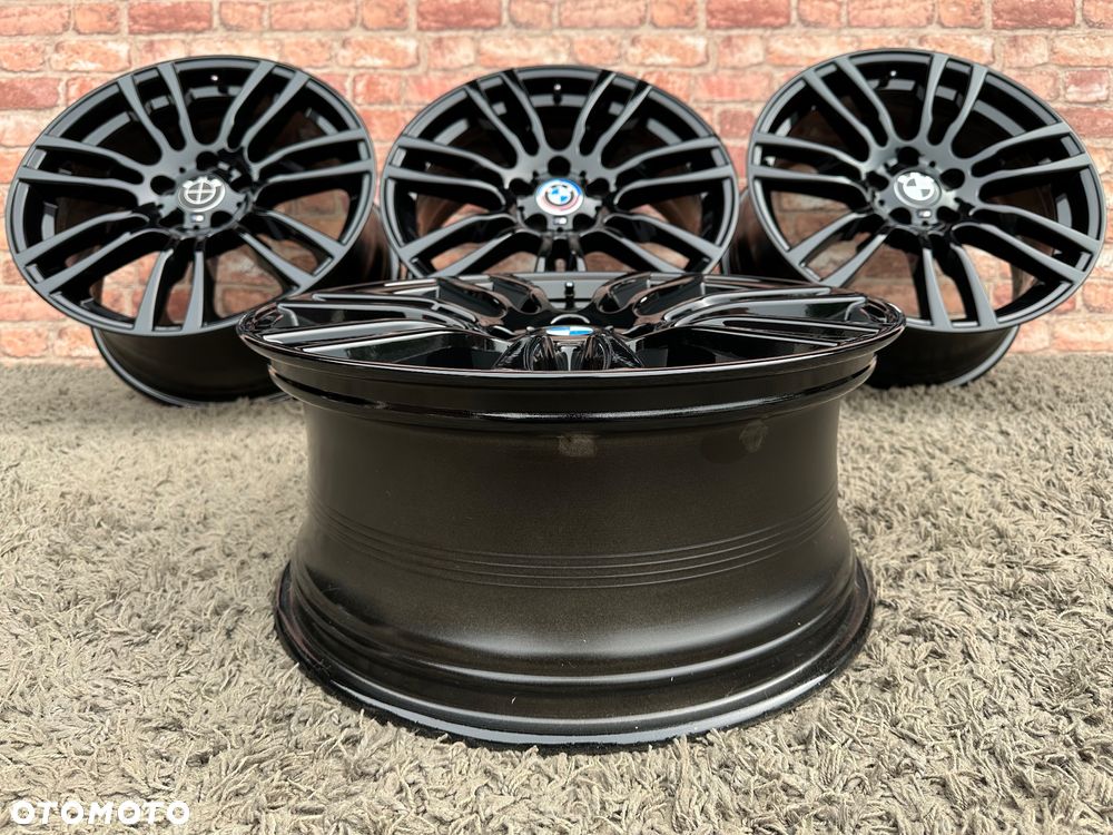 Oryginalne czarne felgi 19 5x120 BMW 3 F30 F32 F36 alufelgi Styling 403 M pakiet 8j ET36 8.5j ET47 F10 Z3 Z4 E46 X1 X3 E83 E90 F34 GT F01 F12 F20 F22 E87 E81 jak JR - 14