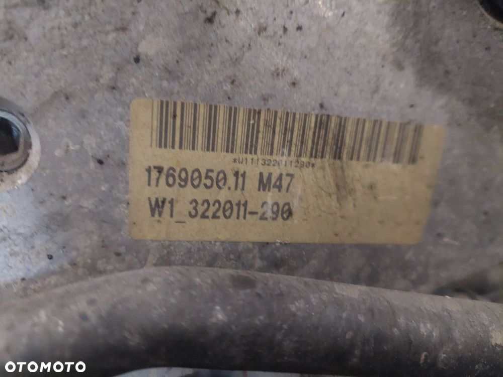 SILNIK DIESEL + POMPA WTRYSKI TURBO BMW E46 320D 2.0 D 136KM M47D20 204D1 - 4
