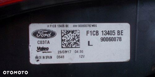 FORD C-MAX MK2 LIFT LAMPA LEWA TYLNA ORYGINAŁ EUROPA - 4